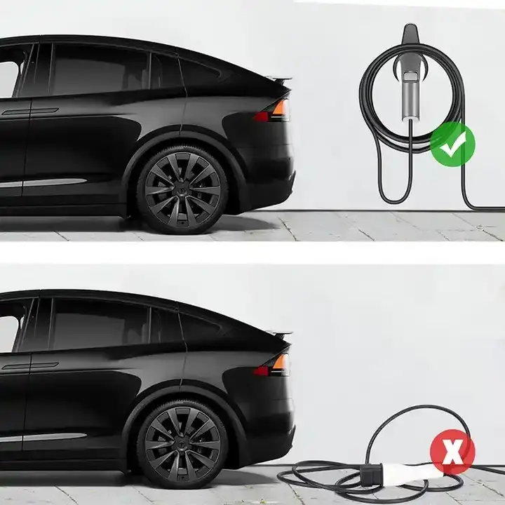 EV-Ladegerät halter Wand anschluss Holster Elektroauto Kabel organisator Düsen dock halterung für Tesla Typ 2 GBT J1772 EVSE-Aufladung