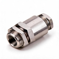 Presse-étoupe antidéflagrant en acier inoxydable 304 résistant à la corrosion, connecteur de tuyau étanche IP66 pour câble non blindé