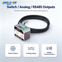 Sensor Jarak Laser 20M, Sensor Jarak TOF Tahan Air dengan Output NPN PNP, Perlindungan Sirkuit Pendek dan Resolusi 1mm