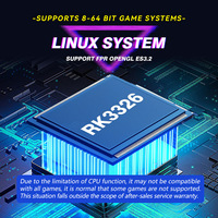 Consola de Juegos Retro Portátil Wholesale Free Time XF40V, Pantalla de 4.0 Pulgadas, Emulador de Juegos de Acción y Aventura en 3D de Código Abierto, 128 GB, 4000 mAh