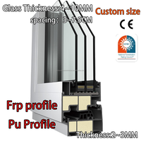 Proveedor de Ventanas de PU Especializado en Perfiles de Extrusión de Fibra de Vidrio FRP GRP Resistentes a la Intemperie para Obras de Ingeniería Comercial