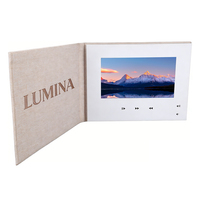 Invito Personalizzato di Alta Qualità, Lussuoso Libro Video con Schermo LCD, Brochure Video per Regali di Nozze