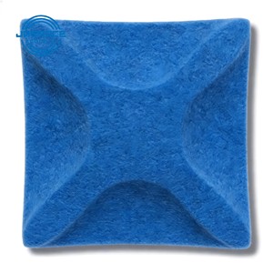 Panneaux acoustiques décoratifs en feutre PET 3D sculpturaux Jagrace, dalles murales insonorisantes pour hôtels de luxe et cinémas - Product Image 3
