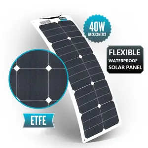 迷你ETFE太阳能电池板单电池充电器5W 10W 15W 20W 35W 40W 5v户外定制太阳能电池板5V 2A Panello Solare