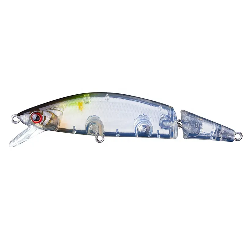 Freshwater Fishing Tackle Slowly Sinking Minnow Multi-Joint 3D Painted Bait For Bass Trout