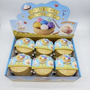 Jouets anti-stress TPR souples Kawaii à rebond lent avec visages mignons, jouets sensoriels pour soulager l'anxiété des enfants, cadeaux fantaisie en gros - Product Image 3