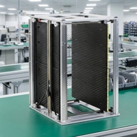 Leenol – Support de transport antistatique en métal pour cartes PCB, 460*400*563mm, réglable, pour usage industriel et bureautique – Vente en gros