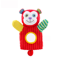 Marionnettes interactives pour bébés, jouets en peluche douce, marionnettes à doigts pour bébés et tout-petits