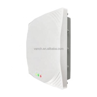 Lector RFID UHF Integrado Vanch 9 Dbi GPRS/WIFI/RJ45/Wiegand/RS23/RS485 con Distancia de Lectura de hasta 8m, Certificado FCC/CE