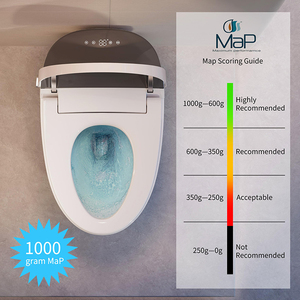 <span class=keywords><strong>Toilette</strong></span> intelligente australienne Watermark avec bidet intégré, capteur au pied, siège chauffant, télécommande, veilleuse, <span class=keywords><strong>toilette</strong></span> automatique - Product Image 6