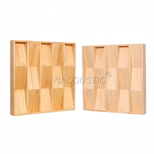 Âm Thanh Khuếch Tán-24X24X2.8 Inches Gỗ Acoustic Khuếch Tán Tấm Giảm Riêng Biệt Echo Bảo Quản Phòng Liveliness - <span class=keywords><strong>QRD</strong></span> Diffusor - Product Image 3