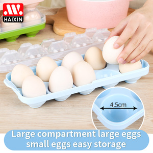 10-lỗ trong suốt Stackable bền tủ lạnh trứng <span class=keywords><strong>container</strong></span> <span class=keywords><strong>Organizer</strong></span> Box PP nhựa tủ lạnh trứng hộp lưu trữ cho tủ lạnh - Product Image 2