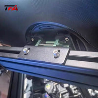 aluminio Simulador de cabina de carreras asiento coche conducción simulador de carreras juego de cabina simulador de carreras