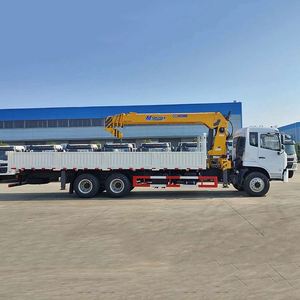 รถบรรทุกติดเครน CLW 6*4 สำหรับงานหนัก, เครื่องยนต์ทรงพลัง 260 แรงม้า, อุปกรณ์ยกและขนส่งสินค้าหนักสำหรับใช้งานกลางแจ้ง - Product Image 3