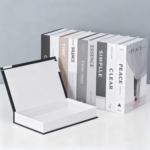 Giấy bìa cứng hình dạng sách giả để trang trí rỗng cứng nhắc Quà Tặng Bàn cà phê kệ sách trang trí hộp cứng - Product Image 5