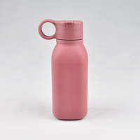 Mug de voyage créatif et portable pour le sport en plein air, anti-fuite, sans BPA, en silicone de qualité alimentaire, avec tube d'aspiration, vaisselle unisexe