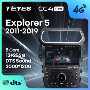 TEYES CC4 PRO pour Ford Explorer <span class=keywords><strong>5</strong></span> 2011 - 2019 CarPlay Android <span class=keywords><strong>Auto</strong></span> 2DIN Autoradio Car play Radio Multimédia Stéréo - Product Image 1