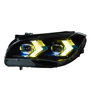 Faro Anteriore per BMW <span class=keywords><strong>X1</strong></span> (<span class=keywords><strong>E84</strong></span>) Anni 2011-2015, Modello G05 Modificato, con Lente a LED 12V 50W e Luci Diurne - Product Image 5
