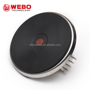 Appareil de cuisine <span class=keywords><strong>plaque</strong></span> chauffante ronde de comptoir portable <span class=keywords><strong>plaque</strong></span> chauffante électrique 600W 230V 110MM cuisinière infrarouge à brûleur unique - Product Image 3