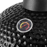 SEB KAMADO 21 23 23.5 24 25 26 Kamado Bbq XL Grand Fumeur d'Oeuf Noir Cuisine Extérieure Barbecue En Céramique