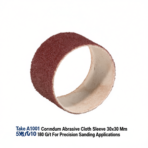 ผ้าขัดทรายคอรันดัม Ttake Ab1001 ขนาด 30x30 มม. ความละเอียด 180 กริต สำหรับงานขัดทรายที่ต้องการความแม่นยำ - Product Image 2