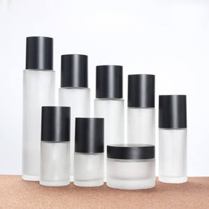 Groothandel Matglas <span class=keywords><strong>Spray</strong></span> En Pomp Flessen/Potten Voor Huidverzorging Crème Mascara Pruiken Cosmetica Set 20Ml-120Ml 30G-50G Maten - Product Image 1
