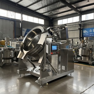 เครื่องผสมผง<span class=keywords><strong>พริก</strong></span>แบบดาวเคราะห์ไฟฟ้าเครื่องทำอาหารซอส Sambal เชิงพาณิชย์สไตล์อุตสาหกรรม - Product Image 6