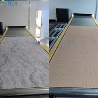 Revêtements muraux en pierre flexible, légers, panneaux de carreaux en céramique souple, imperméables, revêtement de façade extérieur, gris ardoise