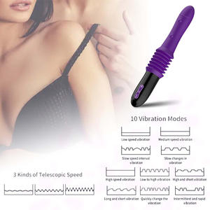 USB wiederauf ladbare Frauen Sex maschine weiblich Vibrator Massage gerät Dildo Mastur bator Sexspielzeug für Frauen - Product Image 3