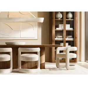 Tavoli da pranzo rettangolari in legno massello da tavolo personalizzabili artigianali di lusso