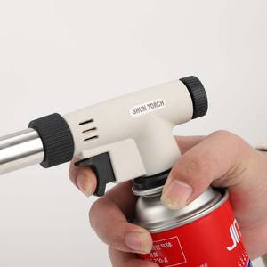 Venta al por mayor Micro Gas antorcha barbacoa al aire libre encendedor cartucho <span class=keywords><strong>de</strong></span> gas licuado pistola <span class=keywords><strong>de</strong></span> soldadura encendedor butano Flamer - Product Image 6