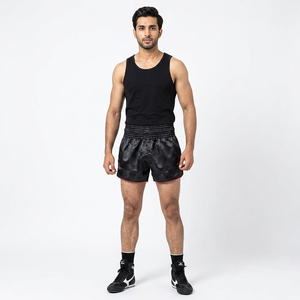 Custom Print Lightweight Cotton Muay Thai Fight Shorts Comfortable Training Martial Arts Wear Boxing MMA OEM Service Available - Product Image 1