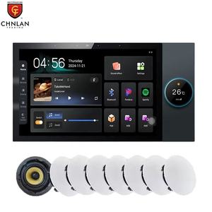 10 Zoll Tuya App Fernbedienung Smart Home 2-Zonen Mini-Verstärker Audio Smart Wandempfänger Verstärker mit Drehregler Zigbee Gateway - Product Image 1