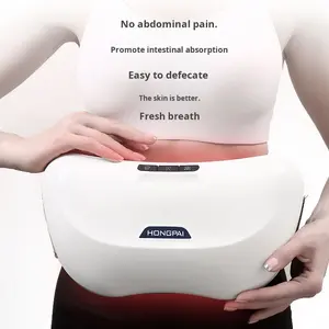 Masajeador <span class=keywords><strong>Abdominal</strong></span> y de Cintura Automático, Cinturón de Calentamiento Eléctrico con Alimentación USB y Control de Tiempo para el Alivio del <span class=keywords><strong>Estreñimiento</strong></span> - Product Image 6