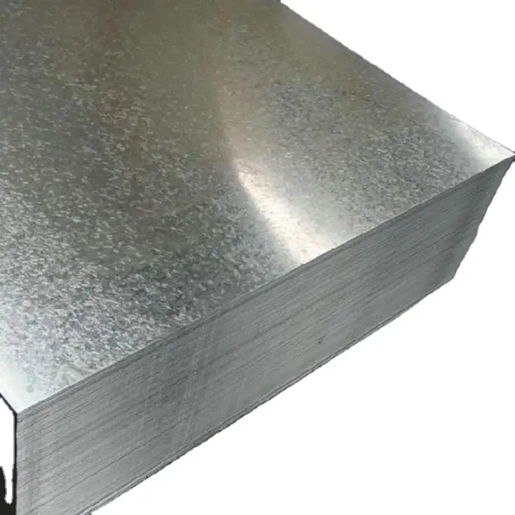 Небольшой Spangle DX51D материал оцинкованные стальные пластины с более высоким слоем цинкового покрытия Z300g Z275g
