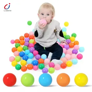 Chengji grosir indoor playground bayi lebih murah warna-warni plastik kecil ocean ball pit bola untuk anak-anak