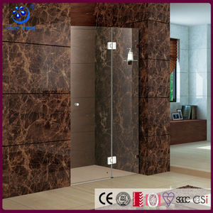 Kmry Super Simple con bisagras bandeja rectangular baño <span class=keywords><strong>ducha</strong></span> puerta apariencia cuadrada sin marco Pantalla de <span class=keywords><strong>ducha</strong></span> de vidrio Super <span class=keywords><strong>precio</strong></span> de fábrica - Product Image 3