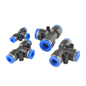 Zoni Pneumatic T-<b>Connector</b> Plastic <b>Quick</b> Plug 4-16mm For Air Hoses - Product Image 4