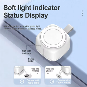 ชุดแบตเตอรี่สำรองไร้สายแบบพกพาสำหรับ <span class=keywords><strong>Apple</strong></span> iWatch 8/<span class=keywords><strong>7</strong></span>/6/5/4/3/2/1 /se - Product Image 6