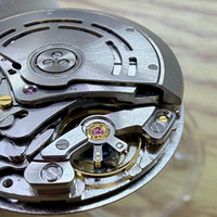 Dernier mouvement de montre mécanique Shanghai 4130 le plus vendu, en acier inoxydable, avec une longue réserve de marche