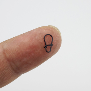 Cường độ cao màu đen thép không gỉ câu cá nối <span class=keywords><strong>Snap</strong></span> khóa <span class=keywords><strong>pin</strong></span> xoay phụ kiện - Product Image 4