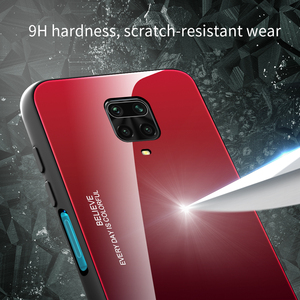 Custodia rigida per Xiaomi <span class=keywords><strong>Redmi</strong></span> <span class=keywords><strong>Note</strong></span> <span class=keywords><strong>9S</strong></span> 10 9 Pro Max 9A custodia <span class=keywords><strong>Cover</strong></span> posteriore in silicone con vetro sfumato di lusso per <span class=keywords><strong>Redmi</strong></span> Note9 Pro custodia - Product Image 6