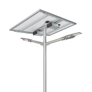 Farola LED solar de aluminio con control remoto IP66 Farola dividida impermeable - Product Image 2
