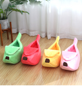 Nidos para dormir para gatos y perros en forma de plátano para mascotas de invierno, nido semicerrado para mascotas para hámsteres, cama para mascotas y almohadilla para dormir - Product Image 1