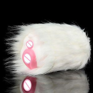 FAAK <span class=keywords><strong>2</strong></span> in 1 fantezi köpek cep kedi erkek Vagina tor ile vajina ve yapay hayvan kürk adam ile Anal mastürbasyon Stroker - Product Image 3