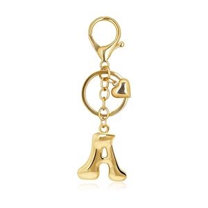 Llavero BydGxy con Letra Inicial y Corazó<span class=keywords><strong>n</strong></span> Dorado - Bonito Llavero de Aleació<span class=keywords><strong>n</strong></span> de Zinc para Mujer con Colgante de Corazó<span class=keywords><strong>n</strong></span> (<span class=keywords><strong>K</strong></span>) - Regalo - Product Image 3