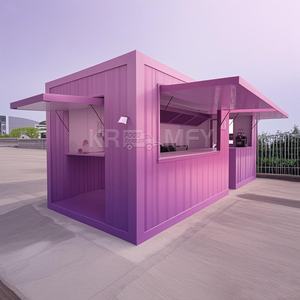 Maison préfabriquée en conteneur de 20 pieds aux États-Unis, kiosque de café et cuisine en conteneur de magasinage - Product Image 1