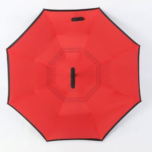 Parapluie de golf double couche moderne et minimaliste, le plus vendu, de haute qualité, à ouverture manuelle inversée, idéal pour les cadeaux d'affaires - Product Image 3