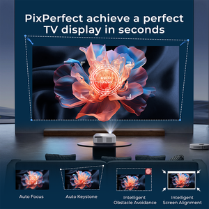 <span class=keywords><strong>VANKYO</strong></span> Performance V700G Cube Mini Projecteur Dolby Audio Native HD 1080P Prise en Charge 4K Projecteur avec Google TV Officiel pour la Maison - Product Image 4
