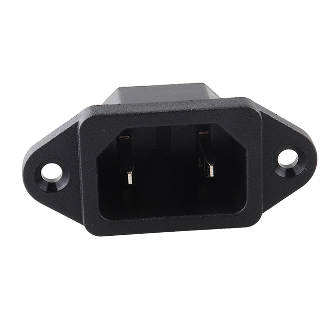 Factory Price Industrial IEC60320 C18 Ac Connector Male Plug 2 Pins Power Inlet Socket 15A 250v Industrial Receptacle